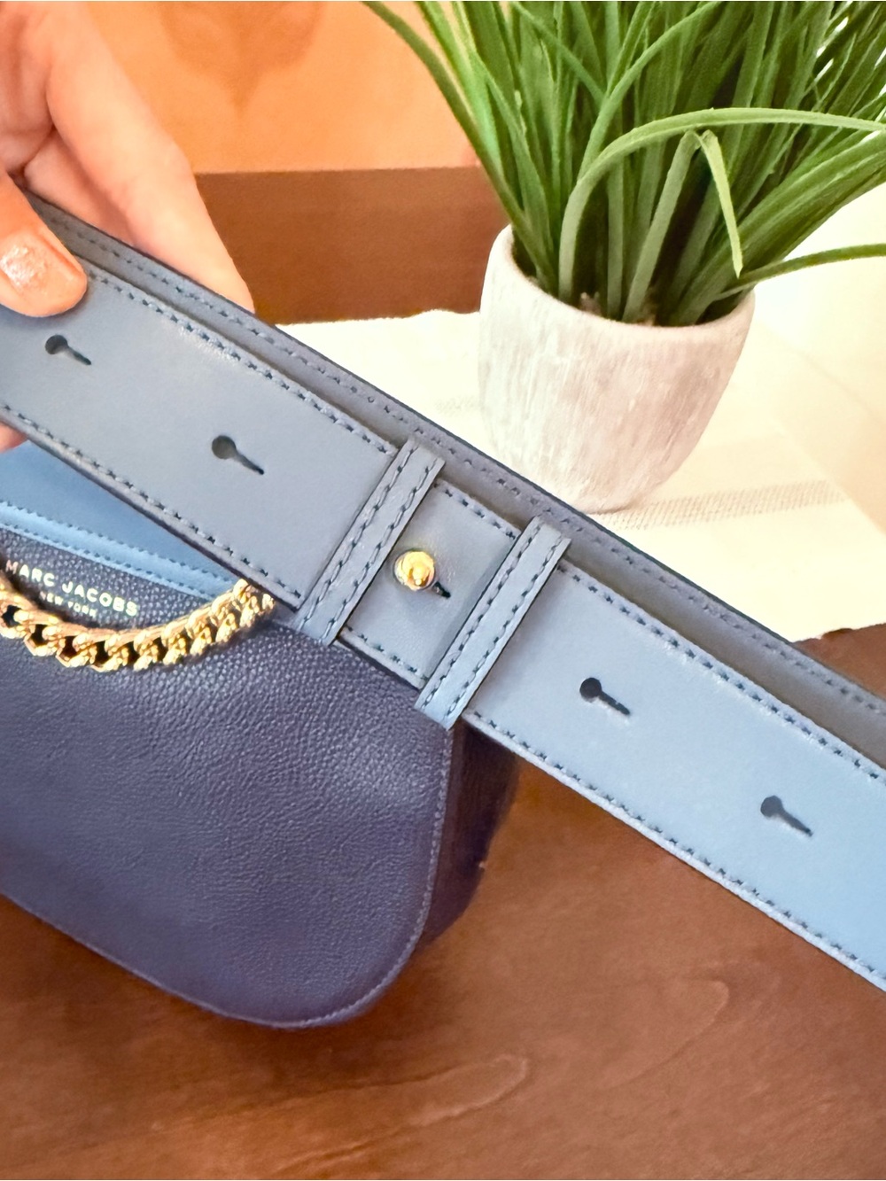 Marc Jacobs The Tuck Lock Saddle Bag - Picture 11 of 11